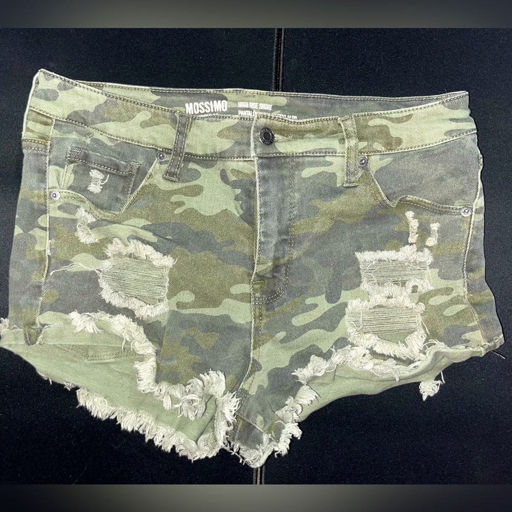 Mossimo Camo Jean Shorts